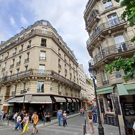 De Charme Sur L'ile Saint-louis - Elegance & Authenticite Au Coeur De Apartmán *